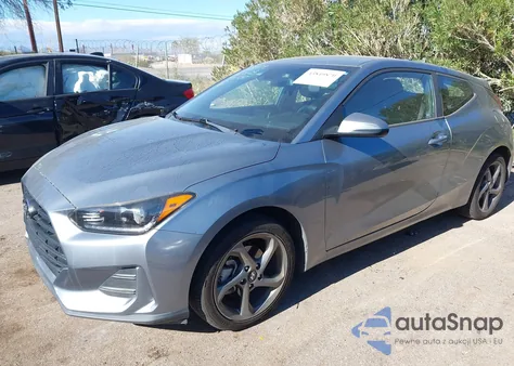 2019 Hyundai Veloster 2.0 from USA, damaged, VIN KMHTG6AF9KU019863